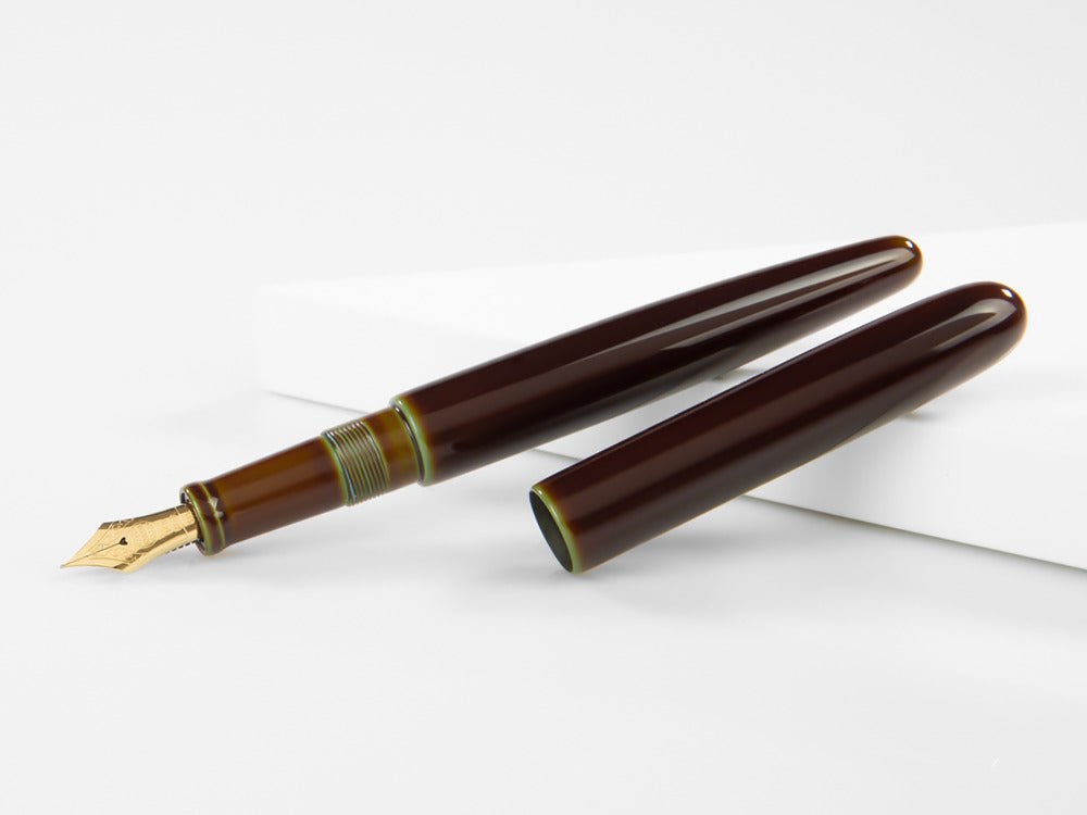 Nakaya Cigar Lomg Heki-Tamenuri Füller, Naturkautschuk und Urushi Lack