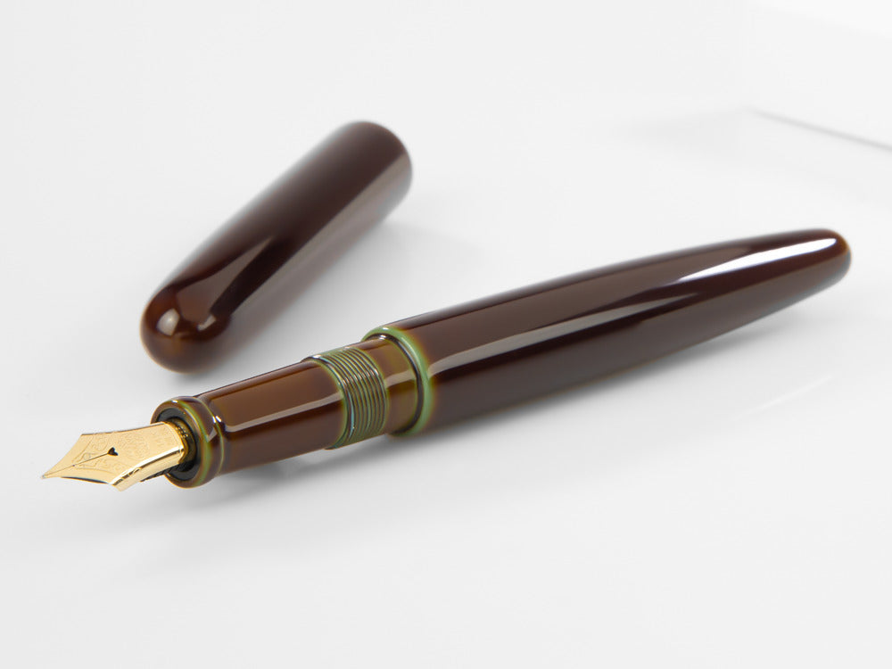 Nakaya Cigar Lomg Heki-Tamenuri Füller, Naturkautschuk und Urushi Lack