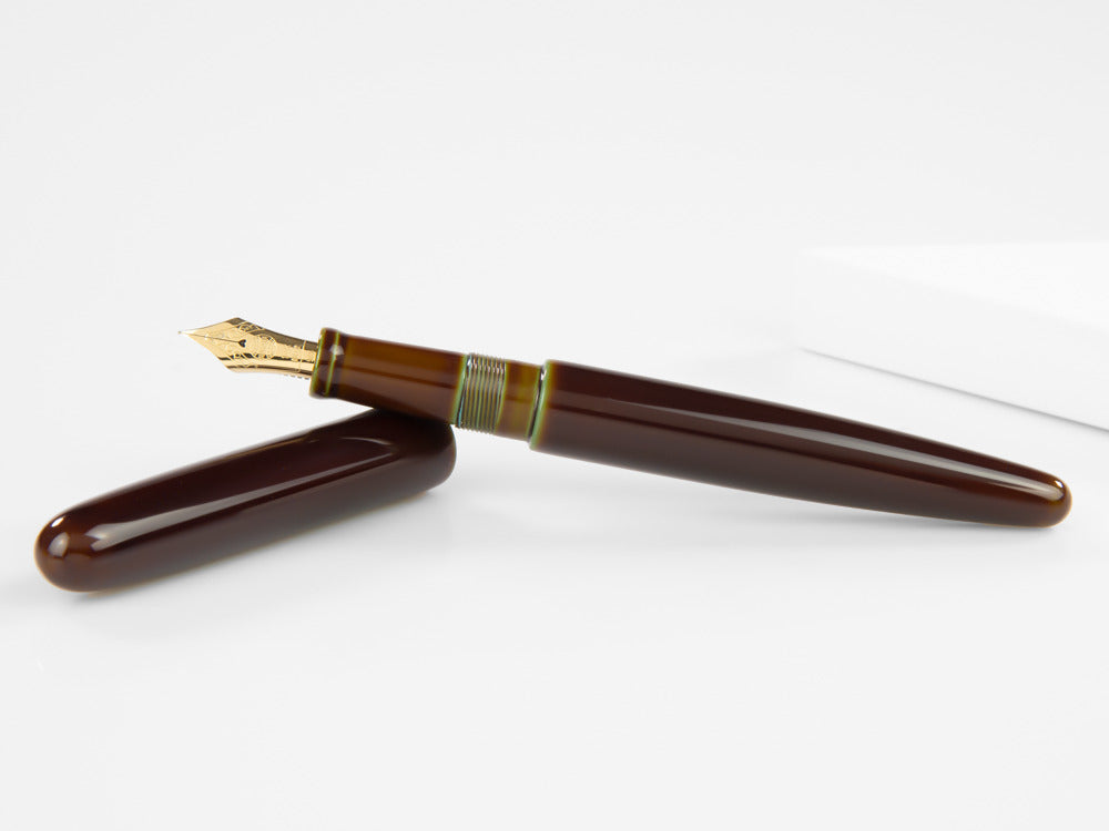 Nakaya Cigar Lomg Heki-Tamenuri Füller, Naturkautschuk und Urushi Lack