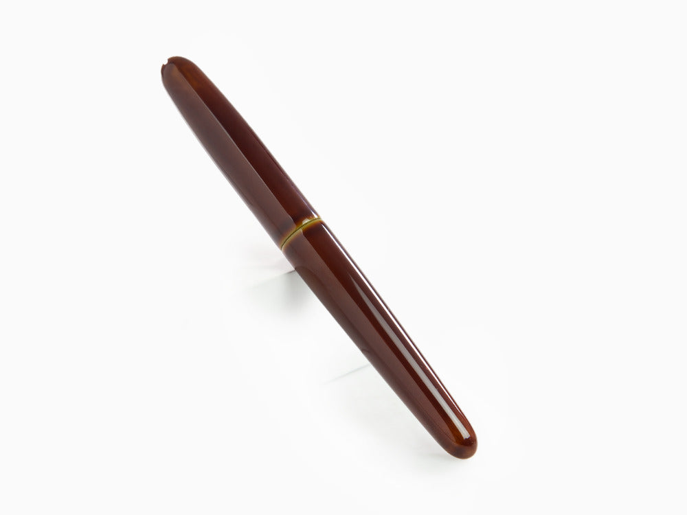 Nakaya Cigar Heki-Tamenuri Füllfederhalter, Portable, Ebonite