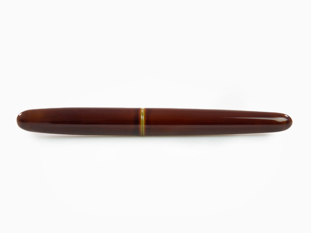 Nakaya Cigar Heki-Tamenuri Füllfederhalter, Portable, Ebonite