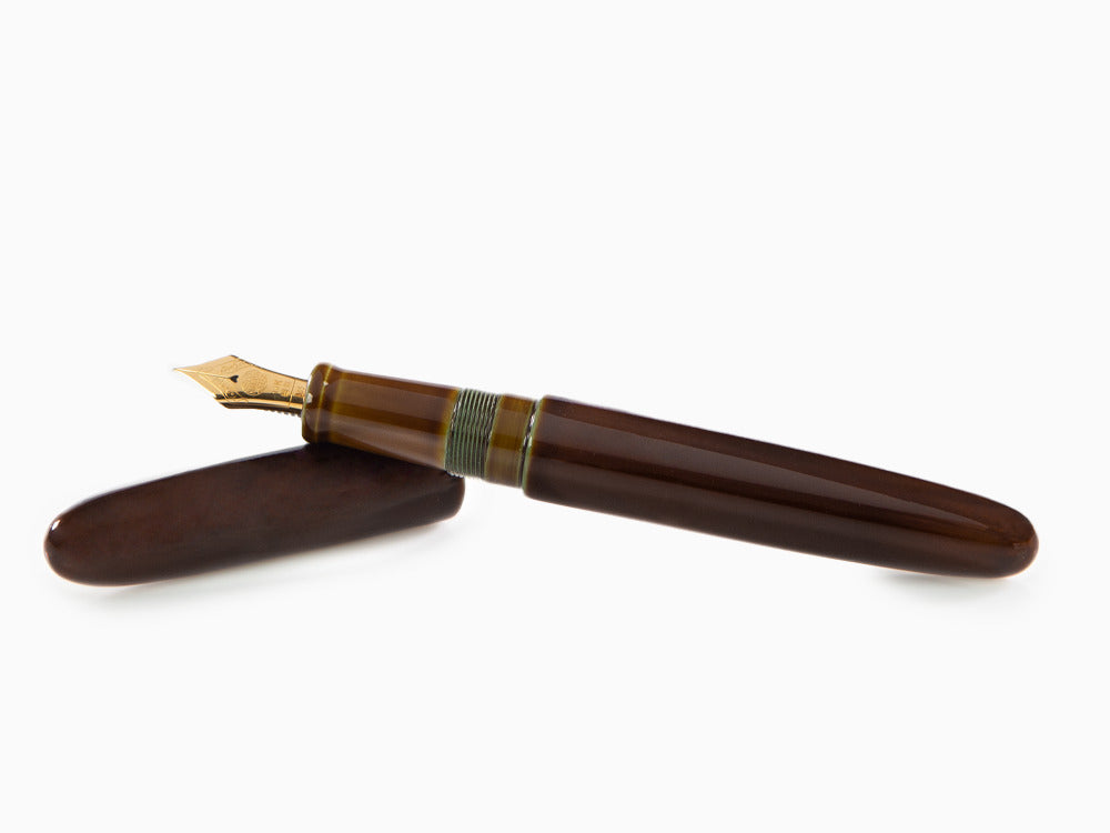 Nakaya Cigar Füllfederhalter Portable, Heki-Tamenuri, Urushi Lack, 17mm