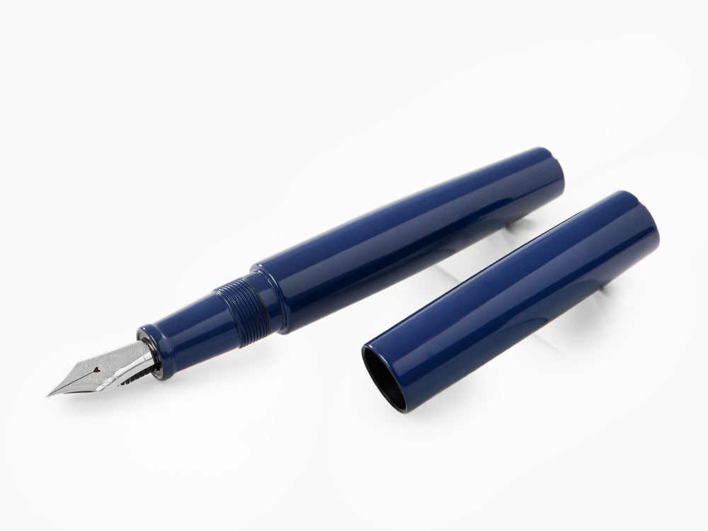 Nakaya Cigar Piccolo Kikyo Füllfederhalter, Ebonite, Urushi Lack