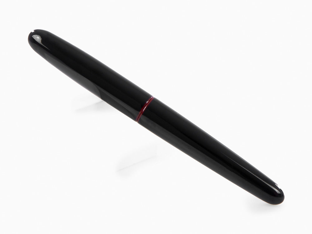 Nakaya Cigar Portable Füller, Kuro-Tamenuri, Ebonite, Elastische Feder