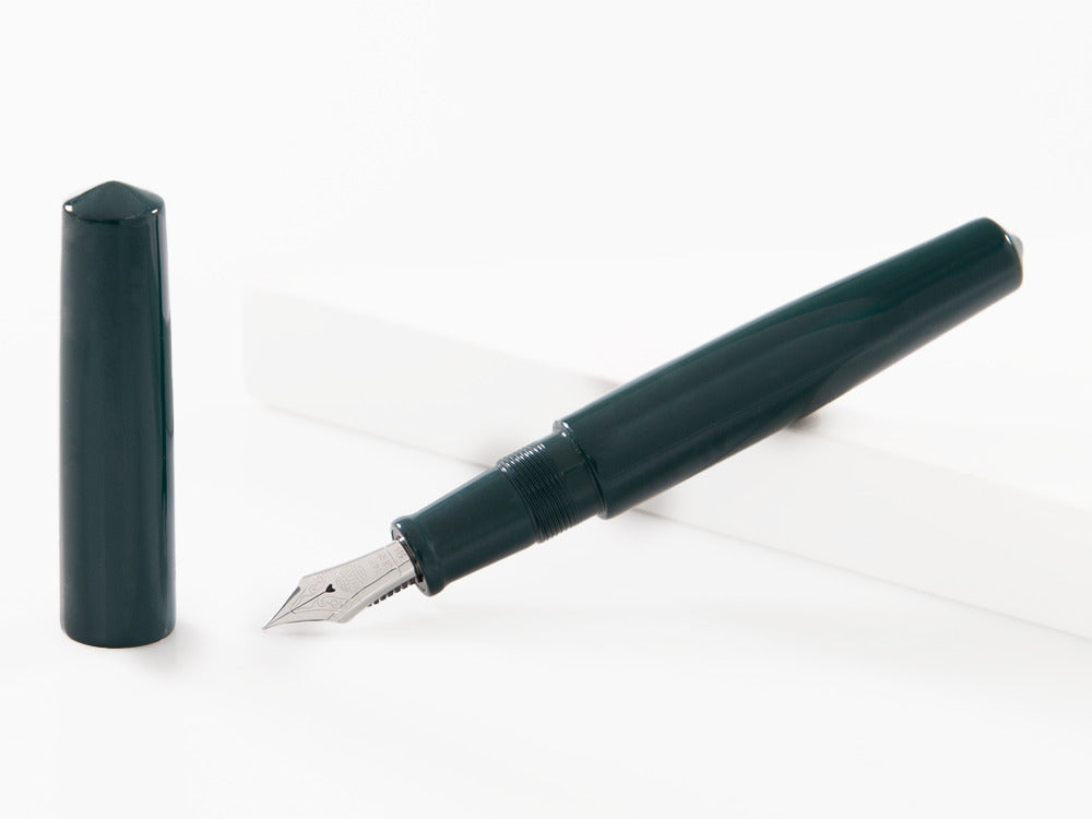 Nakaya Cigar Füllfederhalter Piccolo, Midori, Ebonite, , Rhodium