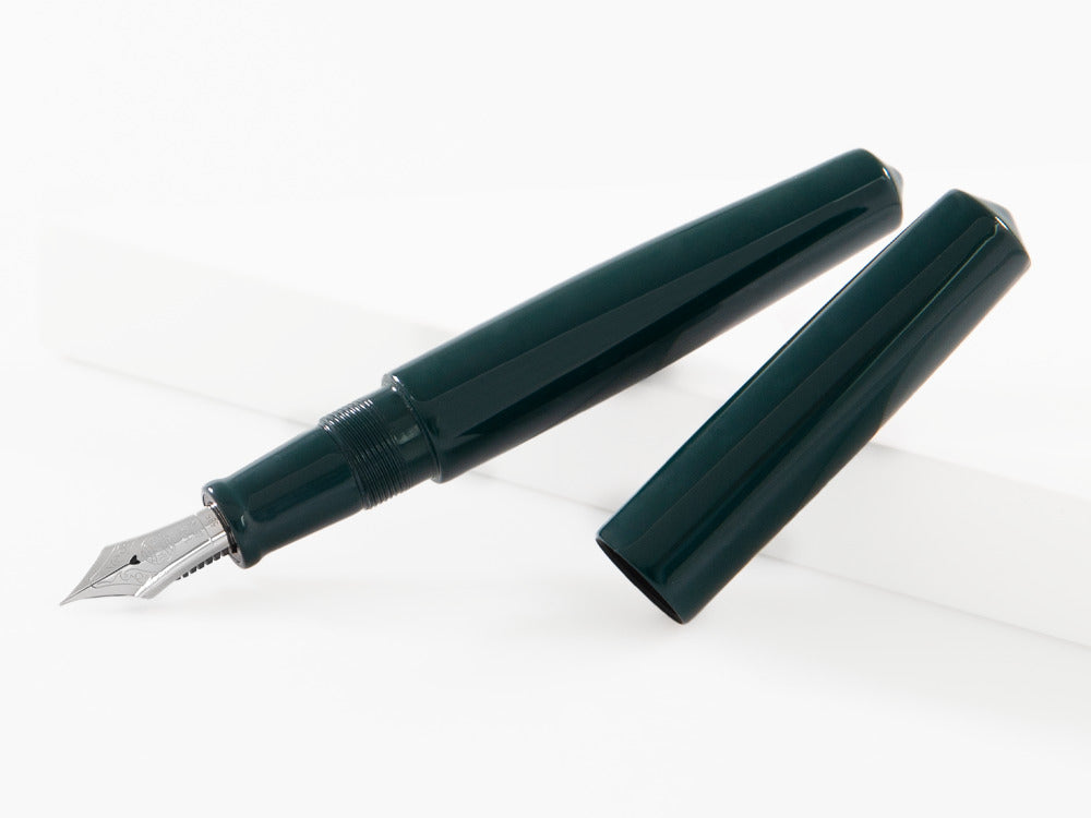 Nakaya Cigar Füllfederhalter Piccolo, Midori, Ebonite, , Rhodium