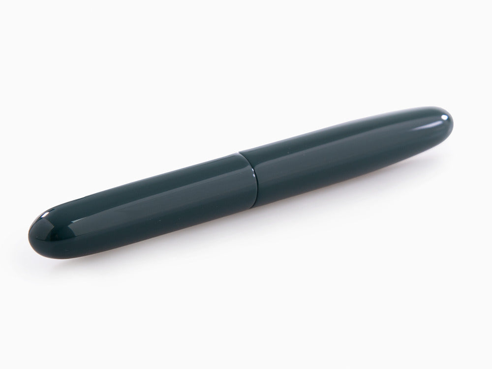 Nakaya D-17mm Cigar Füllfederhalter Portable, Midori, Ebonite, 14k Gold