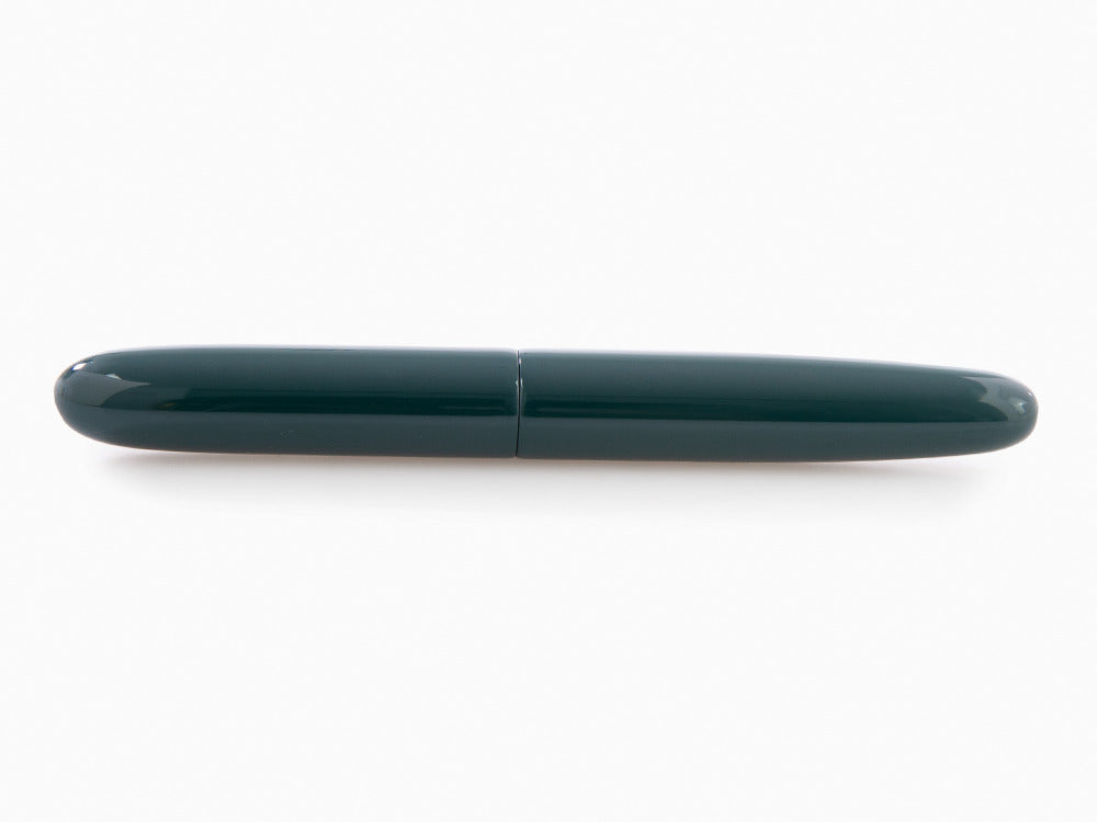 Nakaya D-17mm Cigar Füllfederhalter Portable, Midori, Ebonite, 14k Gold