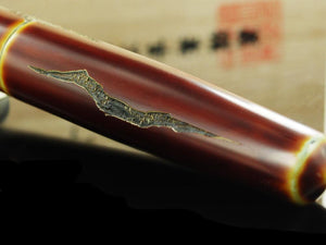 Nakaya Cigar Piccolo "Nuno Kise Hon Kataji" Füller, Naturkautschuk