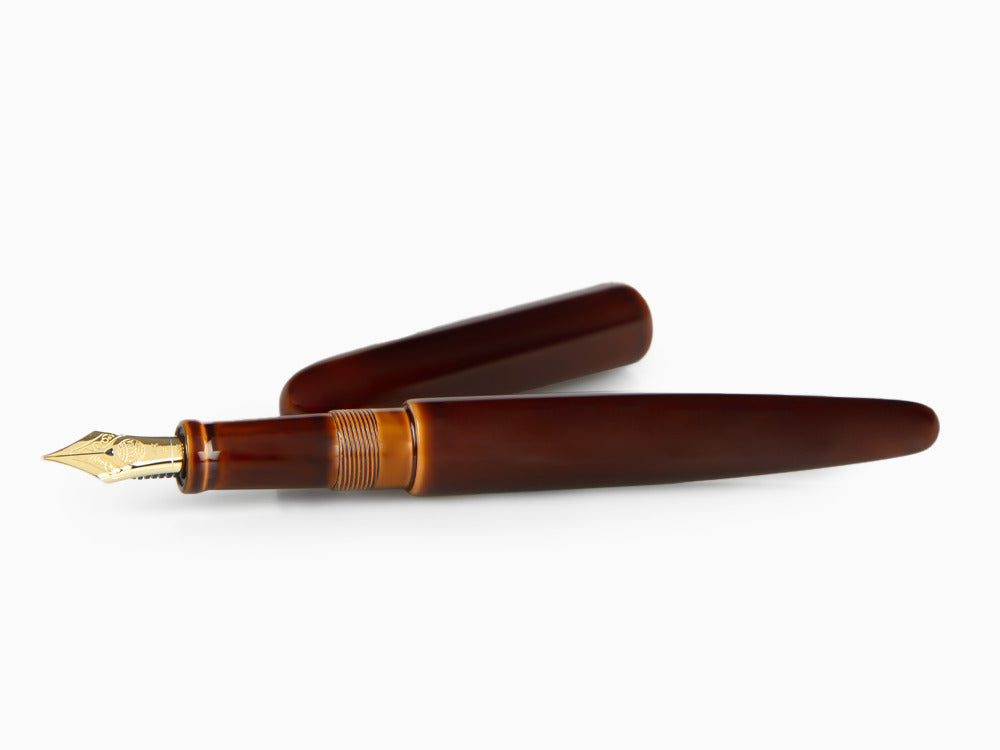 Nakaya Cigar Long Toki Tamenuri Füller, Naturkautschuk und Urushi Lack