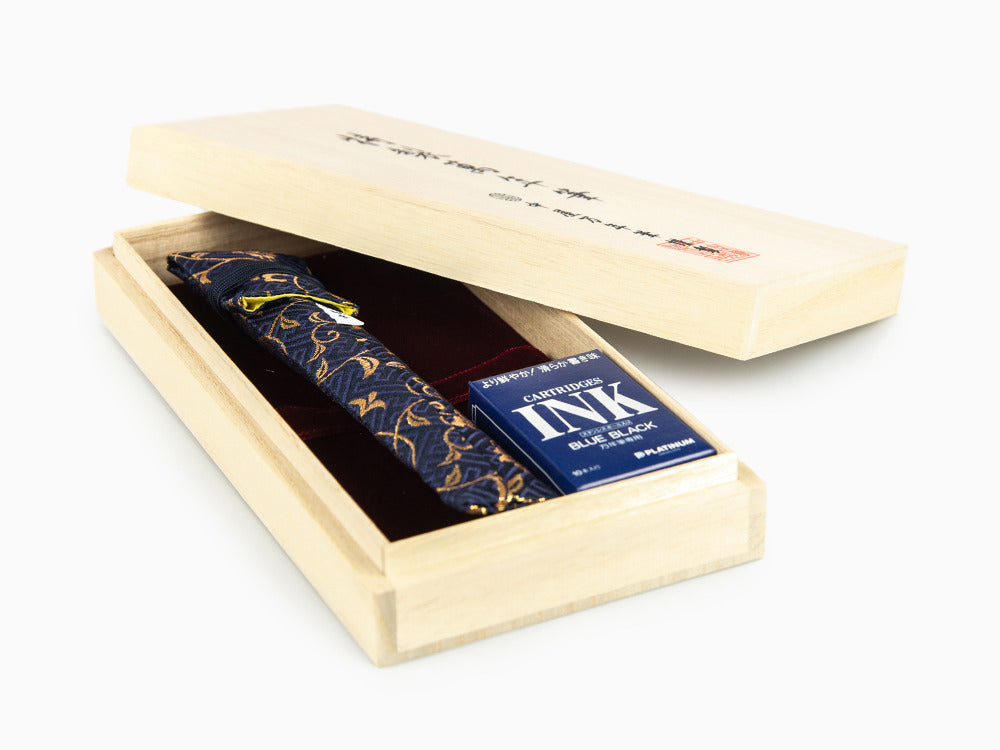 Nakaya Cigar Long Toki Tamenuri Füller, Naturkautschuk und Urushi Lack