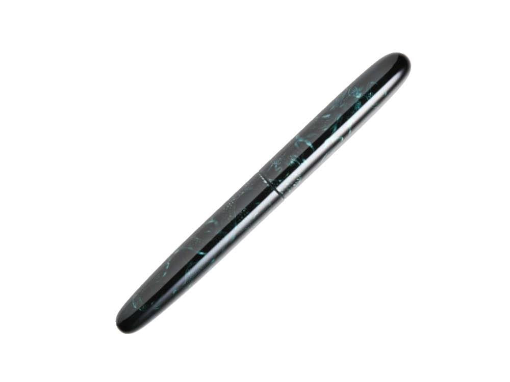 Nakaya Cigar Füllfederhalter Portable, Ao-Tamenuri, Ebonite, Elastic Nib