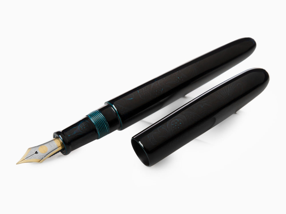Nakaya Cigar Ascending Dragon I-Tamesukashi, Füllfederhalter, Bicolor