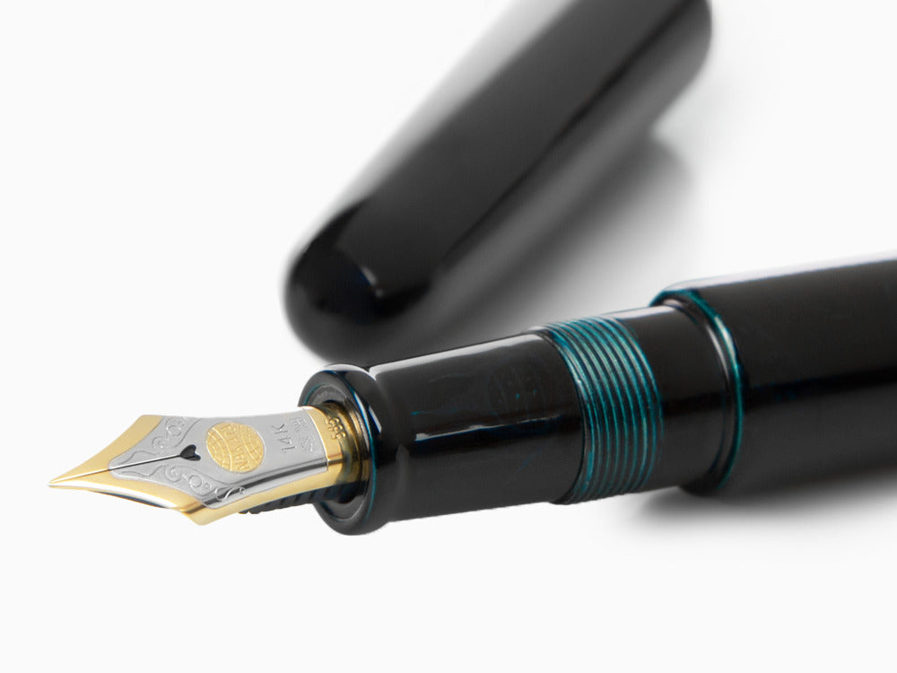 Nakaya Cigar Ascending Dragon I-Tamesukashi, Füllfederhalter, Bicolor