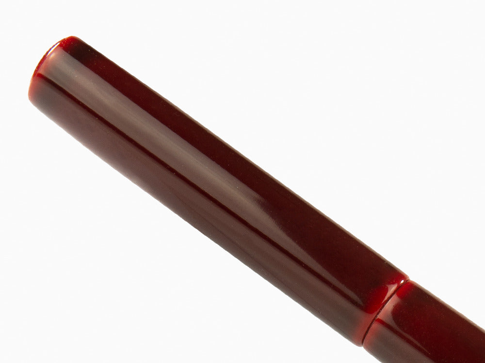 Nakaya Desk Füllfederhalter, Aka-Tamenuri, Naturkautschuk und Urushi
