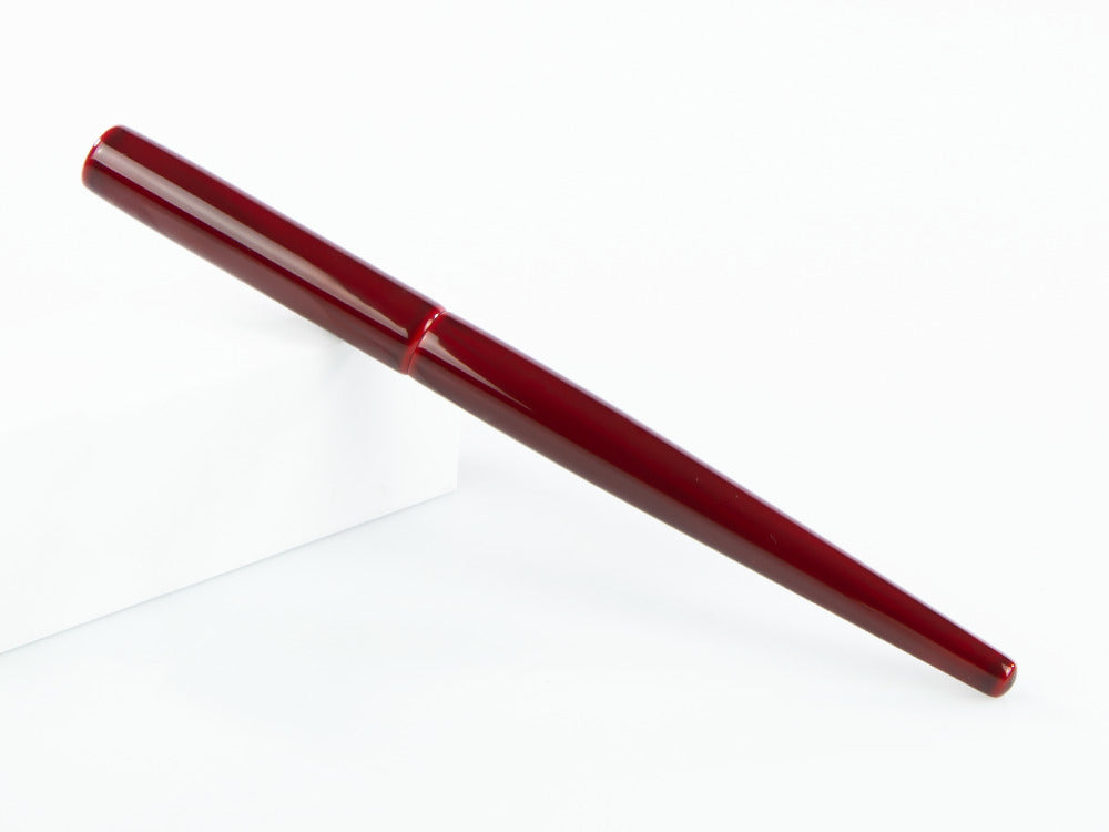 Nakaya Desk Füllfederhalter, Aka-Tamenuri, 14k Gold bicolour