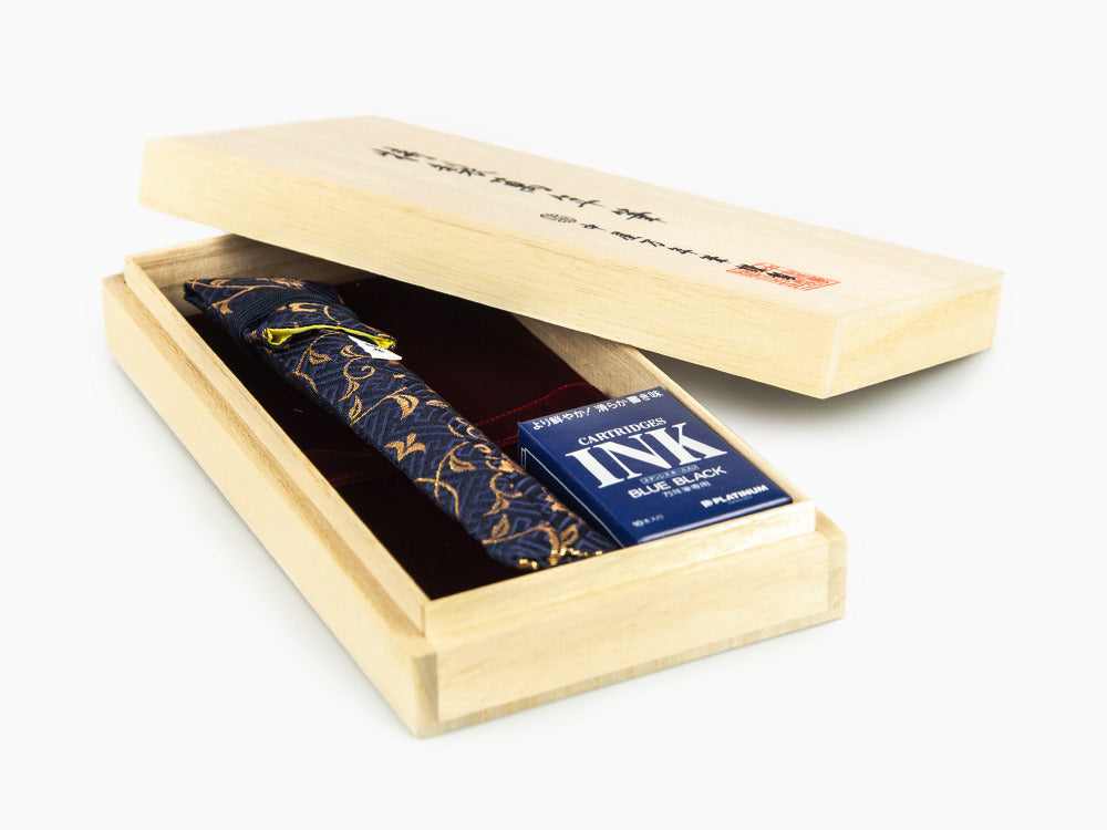 Nakaya Neo-Standard Füllfederhalter, Aka-Tamenuri, 14k Gold bicolour