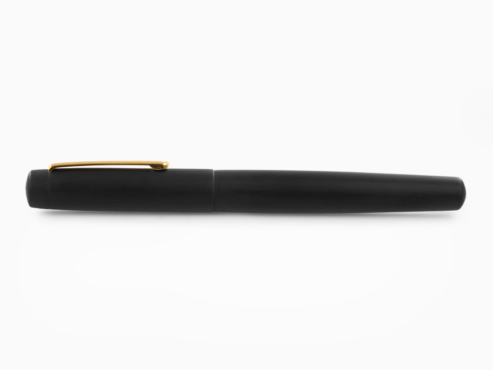 Nakaya Neo-Standard Füllfederhalter, Black Hairline, Naturkautschuk