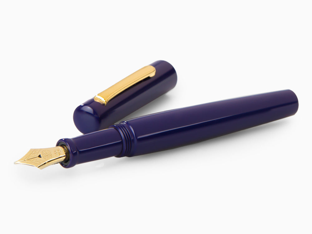 Nakaya Neo-Standard Shobu Füllfederhalter, Ebonite