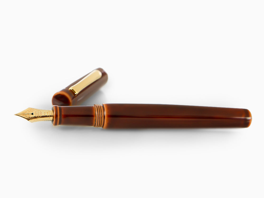 Nakaya Neo-Standard Füllfederhalter, Toki-Tamenuri, Ebonite