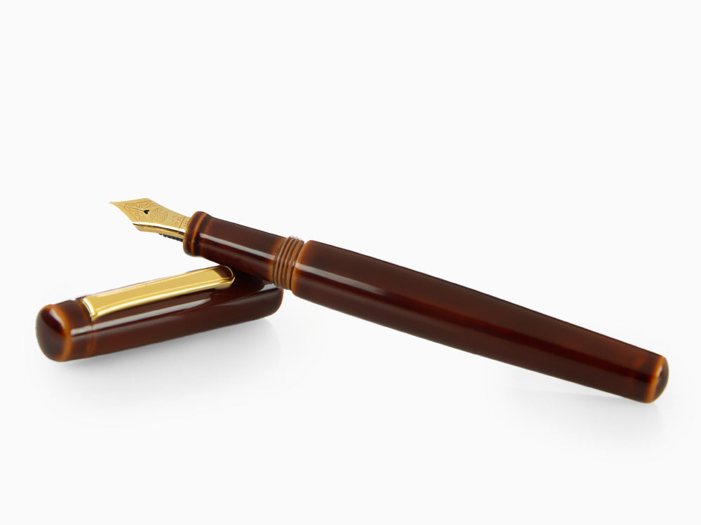 Nakaya Neo-Standard Füllfederhalter, Toki-Tamenuri, Ebonite