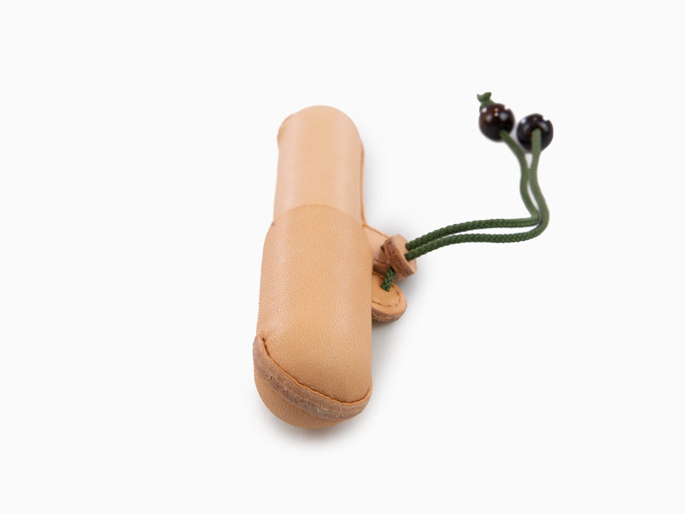 Nakaya Etui, Leder, Braun / Grün, 1 Schreibgerät