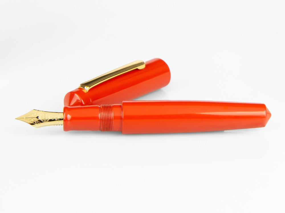 Nakaya Writer Füllfederhalter Arai Shu, Naturkautschuk und Urushi Lack