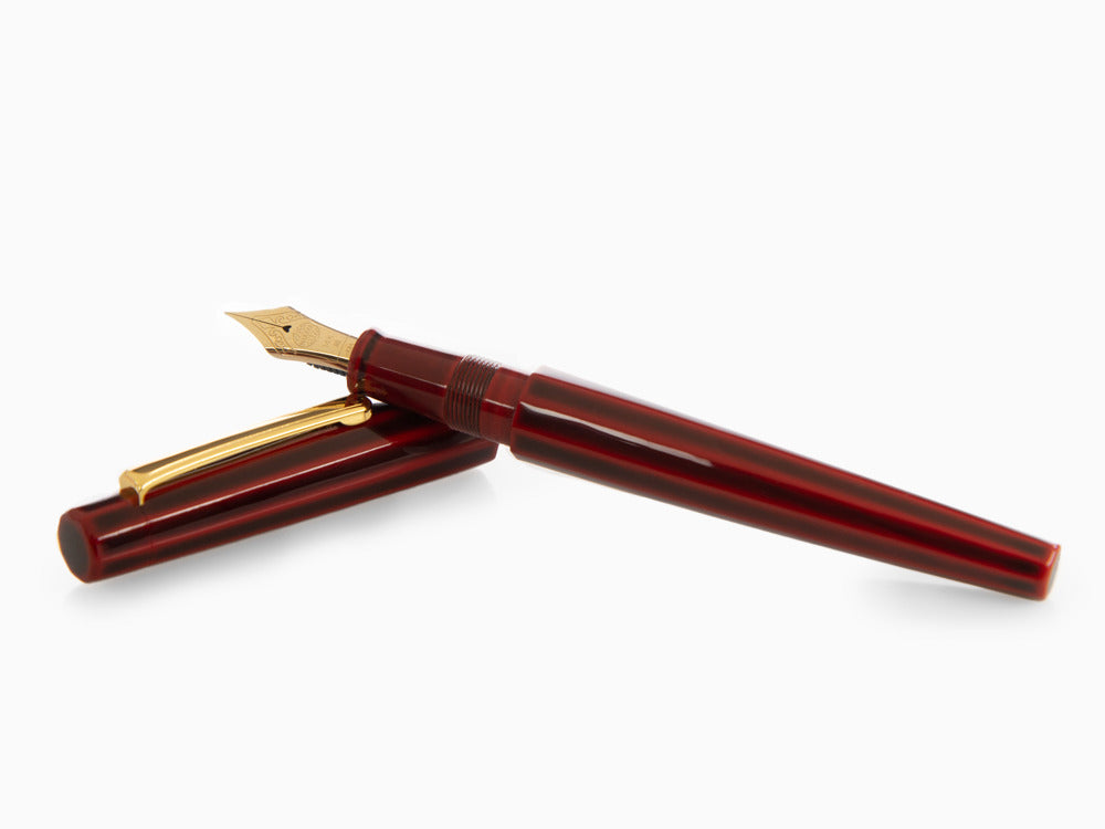Nakaya Writer Decapod ST Füller, Aka Tamenuri, Naturkautschuk