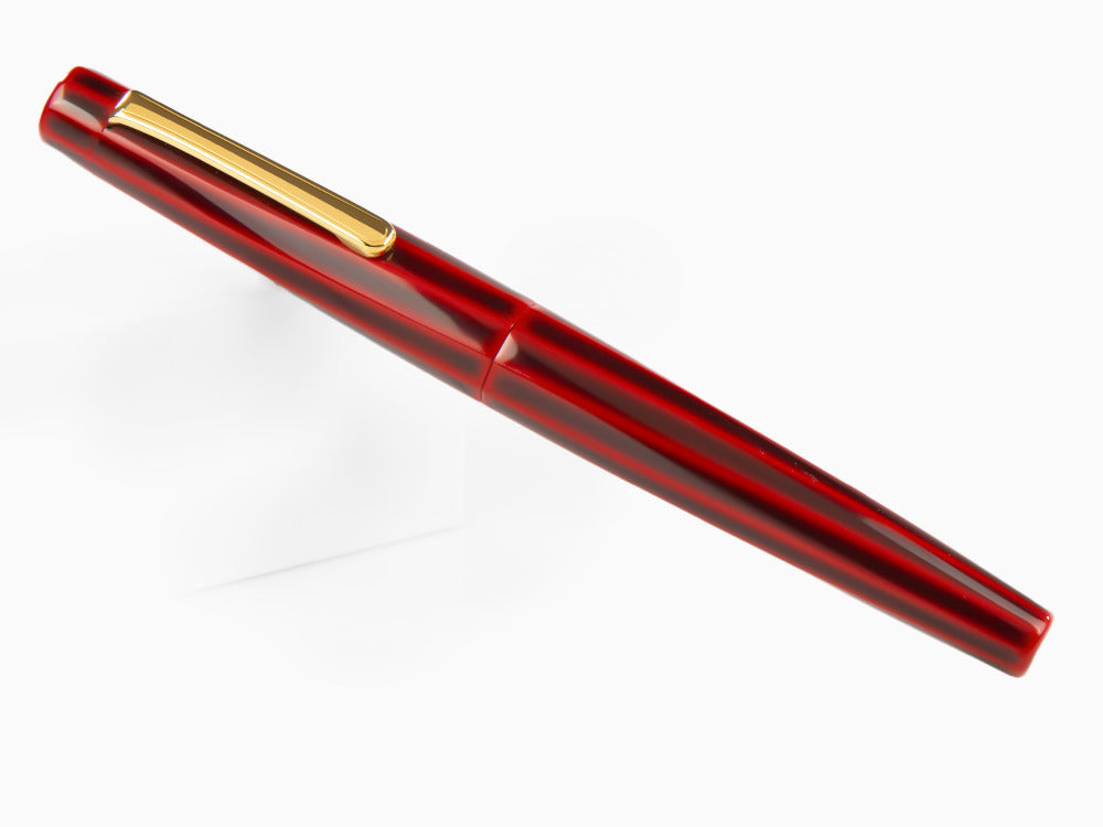 Nakaya Writer Füllfederhalter Aka-Tamenuri, Decapod Twisted