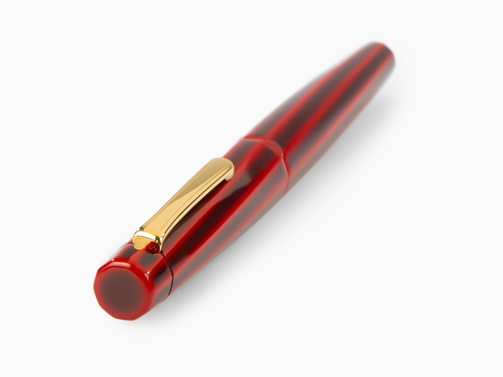 Nakaya Writer Füllfederhalter Aka-Tamenuri, Decapod Twisted