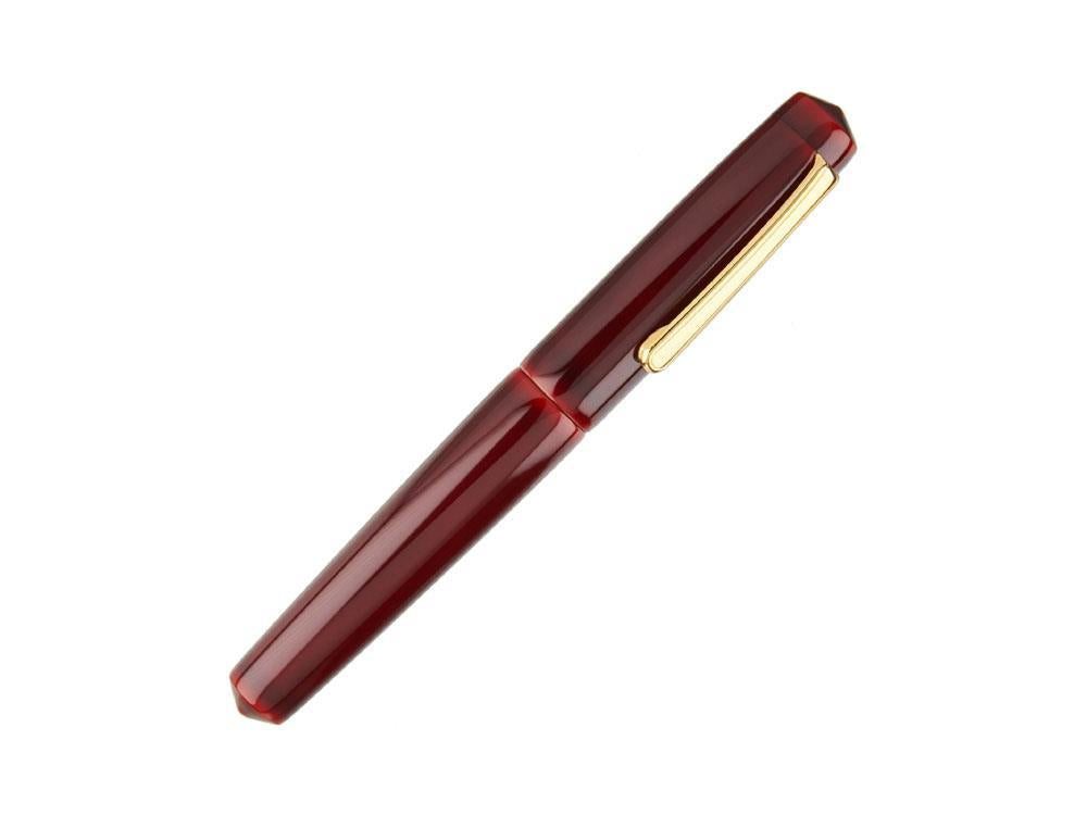 Nakaya Writer Piccolo Füller,Aka Tamenuri, Naturkautschuk