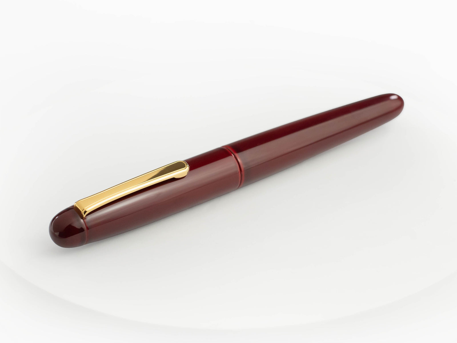 Nakaya Writer Füller Portable, Aka Tamenuri, Urushi Lack, Metall