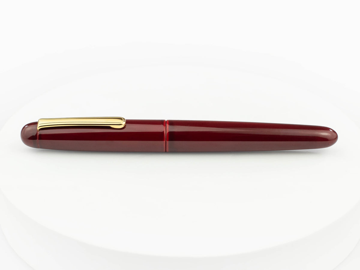 Nakaya Writer Füller Portable, Aka Tamenuri, Urushi Lack, Metall