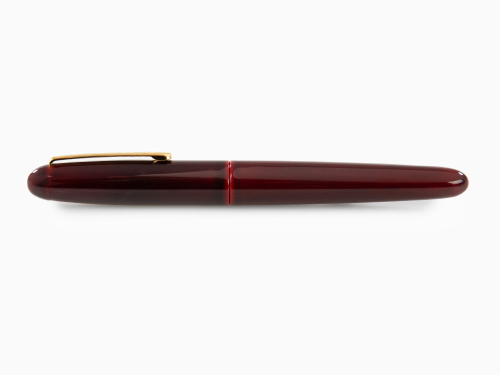 Nakaya Writer Portable  Füllfederhalter, Aka Tamenuri, Naturkautschuk