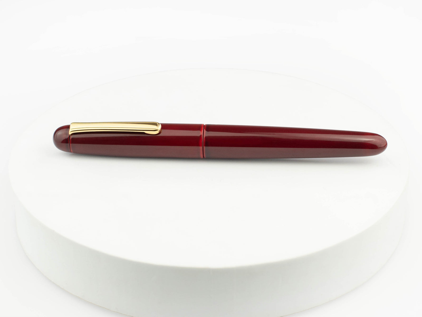 Nakaya Writer Portable Füllfederhalter Aka-Tamenuri, Urushi Lack