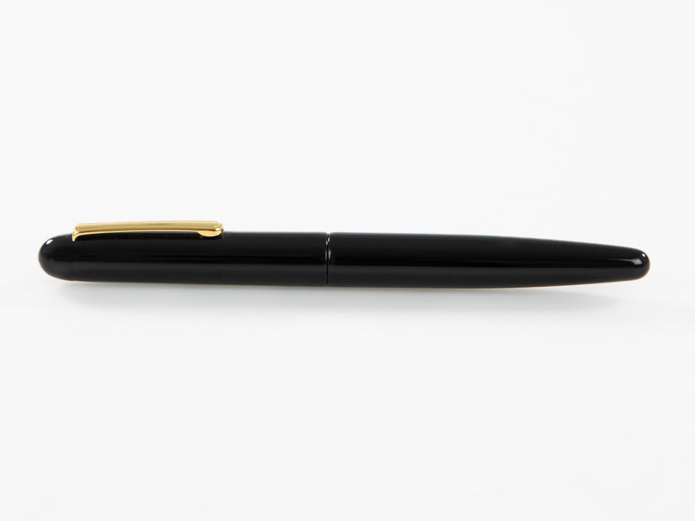 Nakaya Writer Kuro-Roiro Füllfederhalter Black, Long, Ebonite
