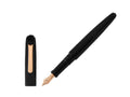 Nakaya Writer Füllfederhalter Kuro-Roiro Schwarz, Long, Rosé, Writer-B-L