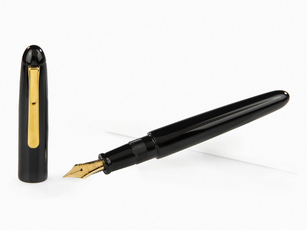 Nakaya Writer Kuro-Roiro Portable Füllfederhalter, Urushi