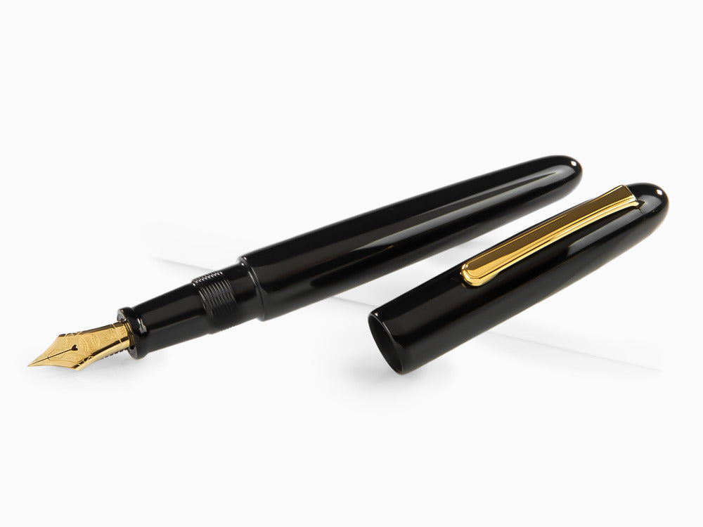 Nakaya Writer Kuro-Roiro Portable Füllfederhalter, Urushi