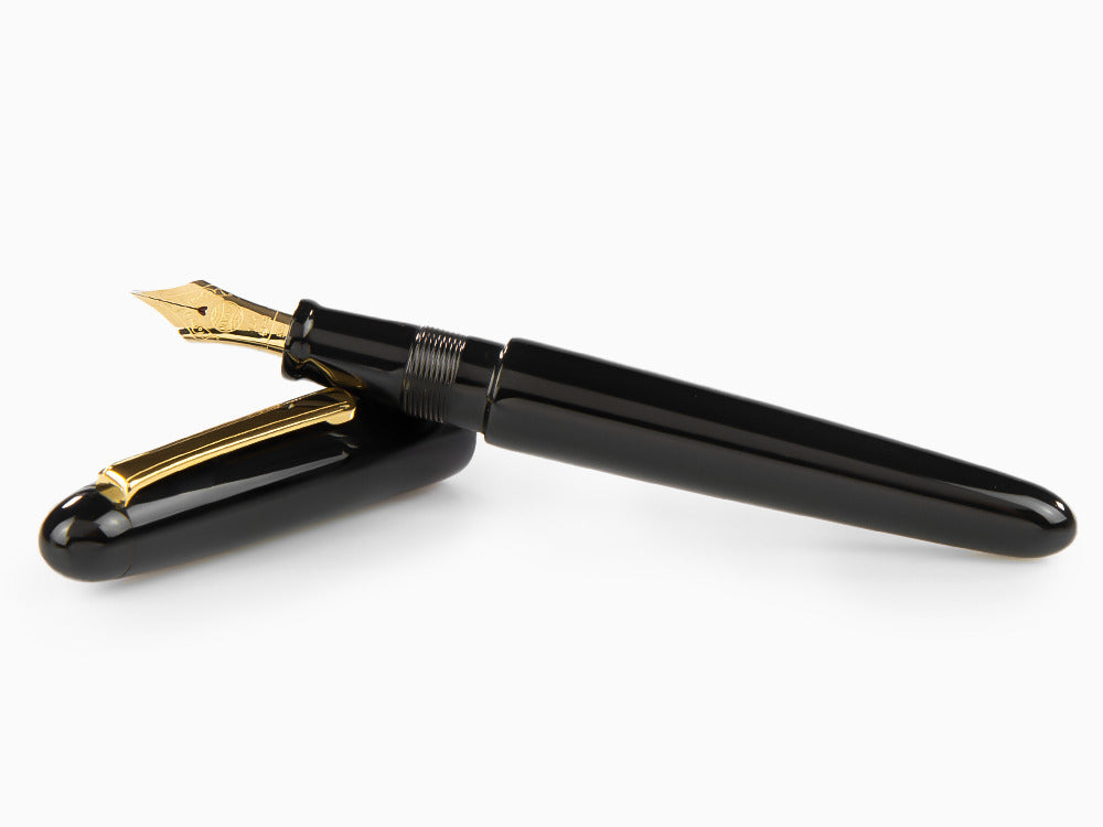 Nakaya Writer Kuro-Roiro Portable Füllfederhalter, Urushi