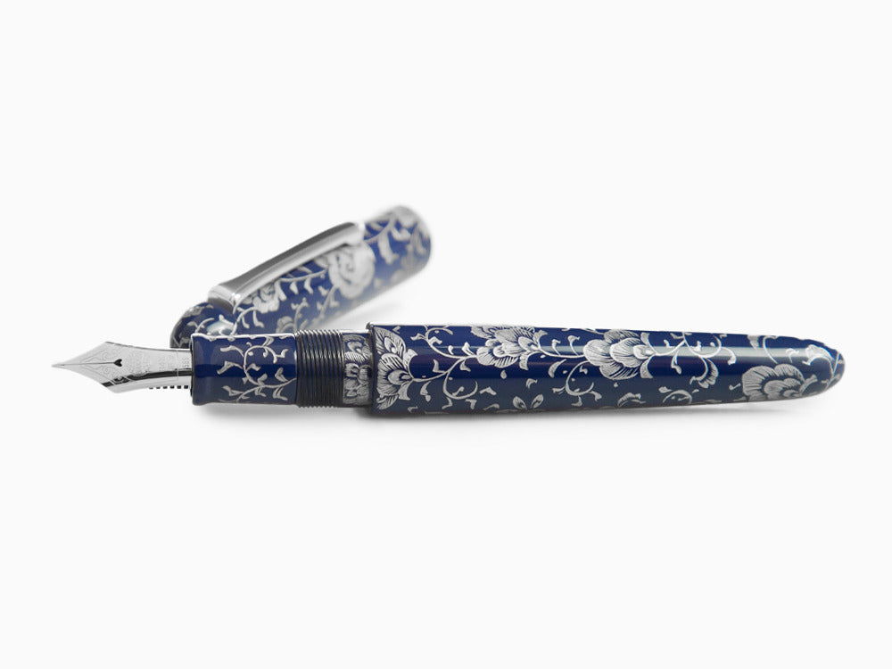 Nakaya Writer  Portable Chingin Füllfederhalter, Naturkautschuk