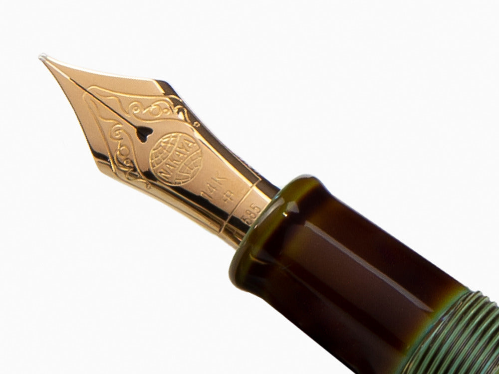 Nakaya Writer Füllfederhalter Heki-Tamenuri, Decapod ST