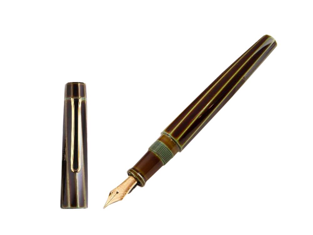 Nakaya Writer Füllfederhalter Heki-Tamenuri Portable Decapod Twist