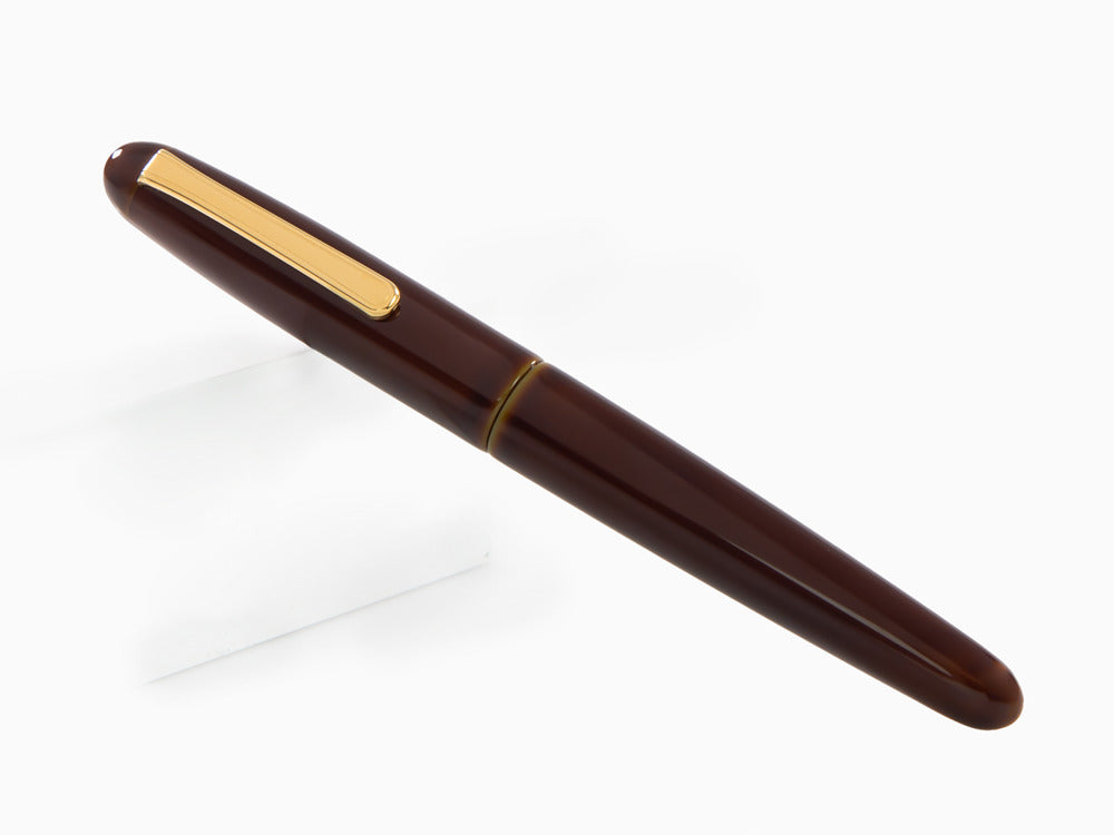 Nakaya Writer Long Füller, Heki Tamenuri, Naturkautschuk und Urushi Lack