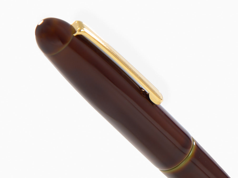 Nakaya Writer Long Füller, Heki Tamenuri, Naturkautschuk und Urushi Lack