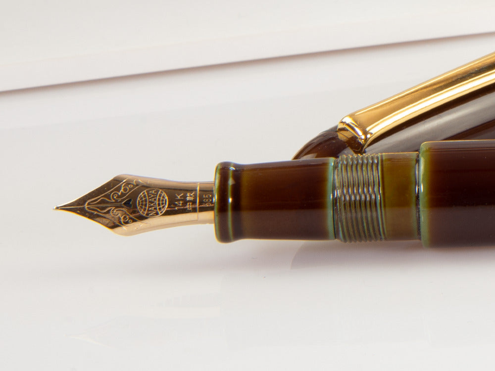 Nakaya Writer Heki-Tamenuri Füller, Portable,  Urushi Lack
