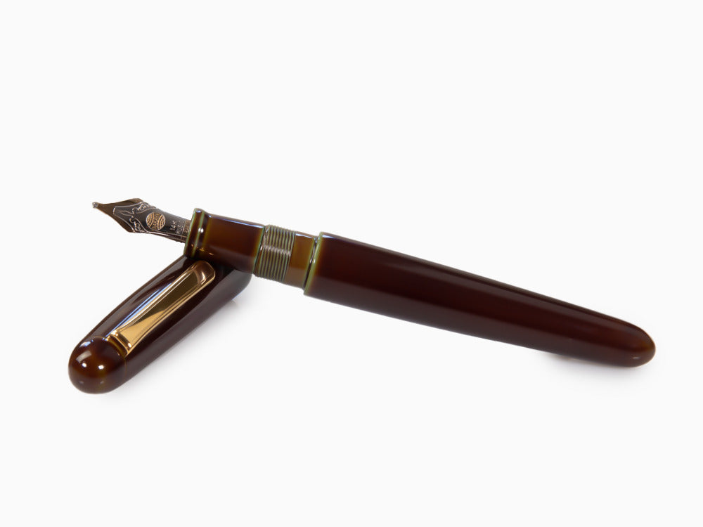 Nakaya Writer Füllfederhalter Heki-Tamenuri, Portable, Vergoldet, Music