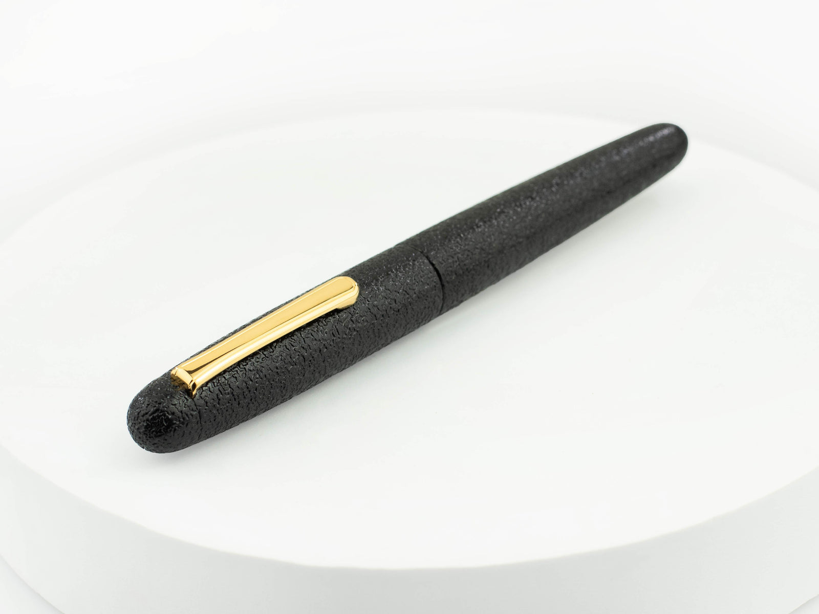 Nakaya Writer Füllfederhalter Kuro-Ishime, Portable, 14k Gold,