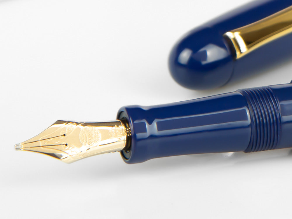 Nakaya Writer Füllfederhalter Kikyo, Long, Ebonite, Music