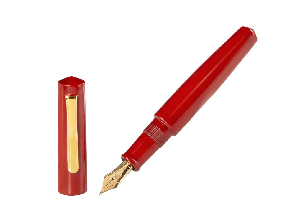 Nakaya Writer Piccolo Füllfederhalter, Nurihanashi-Shu, Ebonite